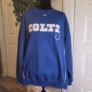 Vintage Blue NFL Colts Men's Crewneck